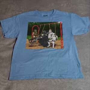 *Rare!* Star Wars Blue Graphic T-Shirt